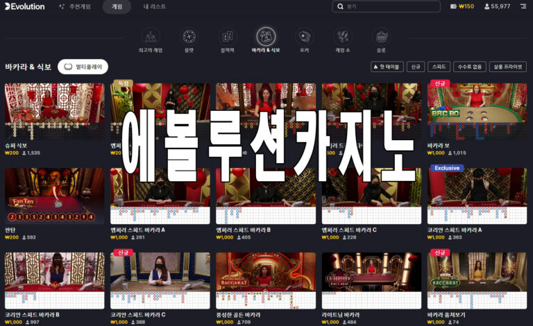 에볼루션카지노